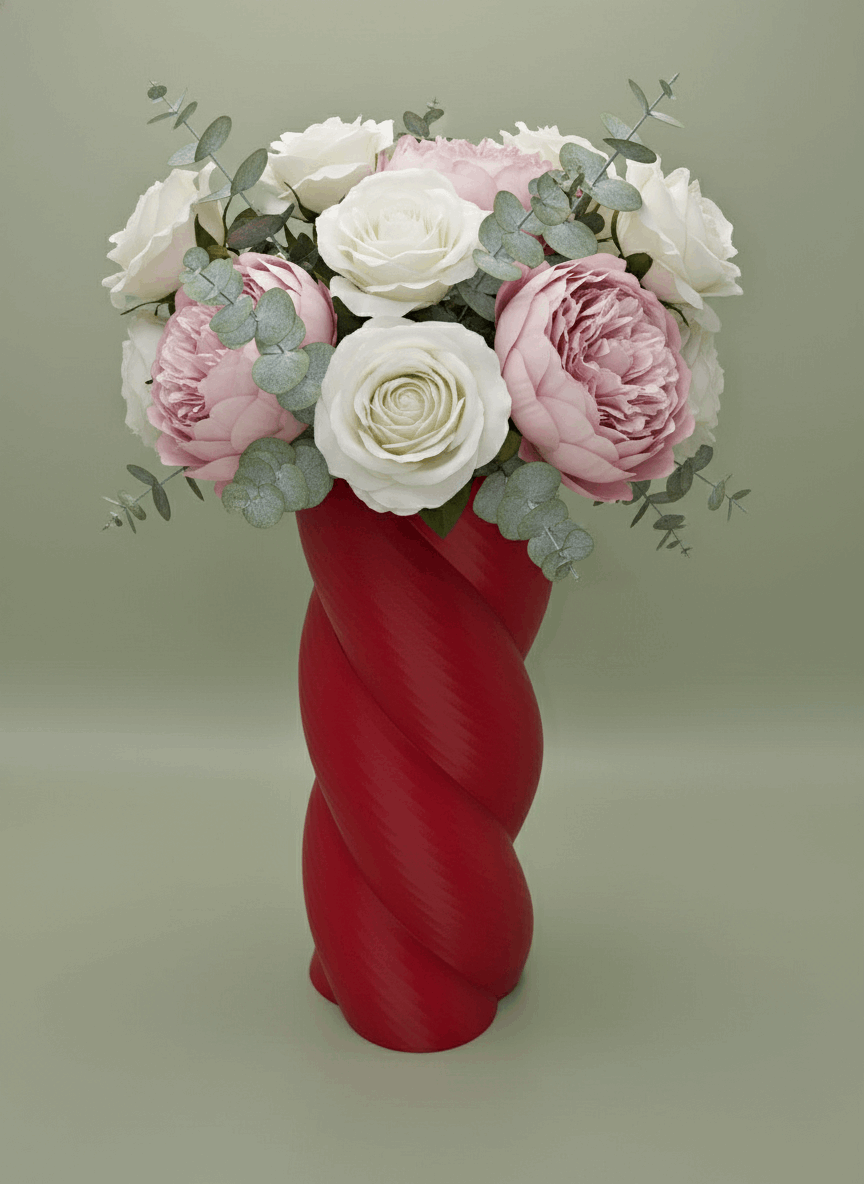 Trefoil Style Standing Vase - Toys Decor & More