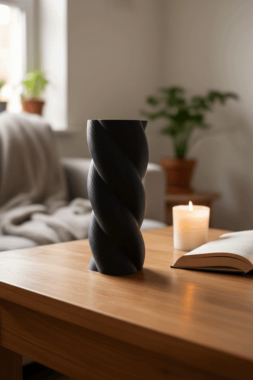Trefoil Style Standing Vase - Toys Decor & More