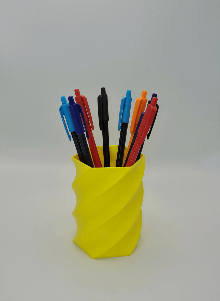 Hex Pattern Pencil Pot - Toys Decor & More