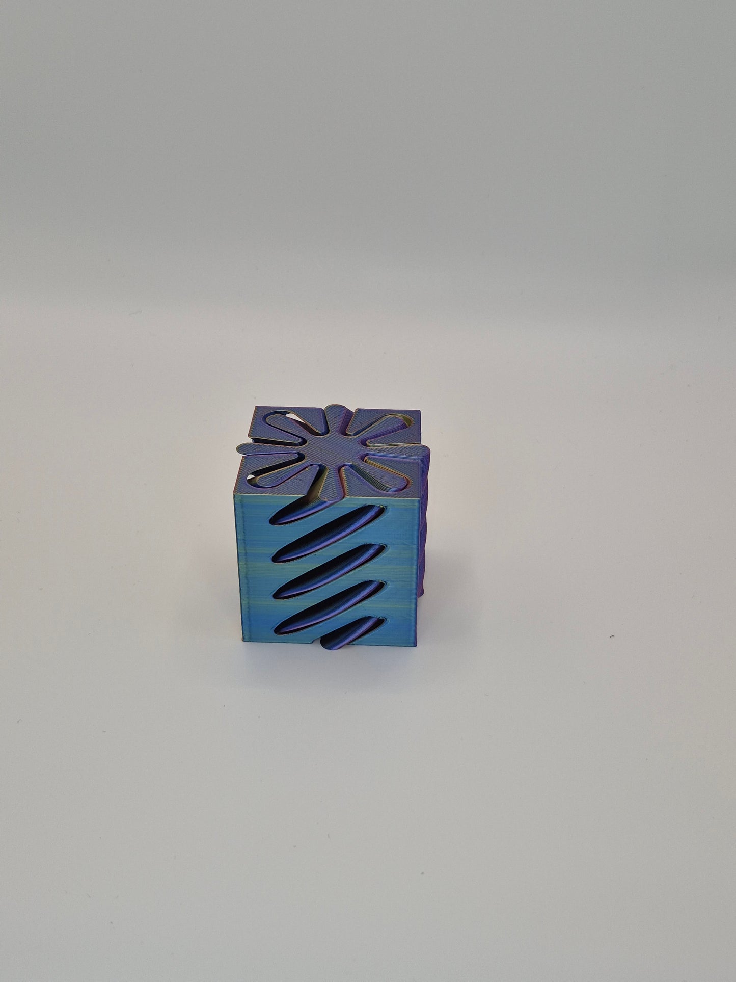 Spiral Cube Passthrough Fidget Toy