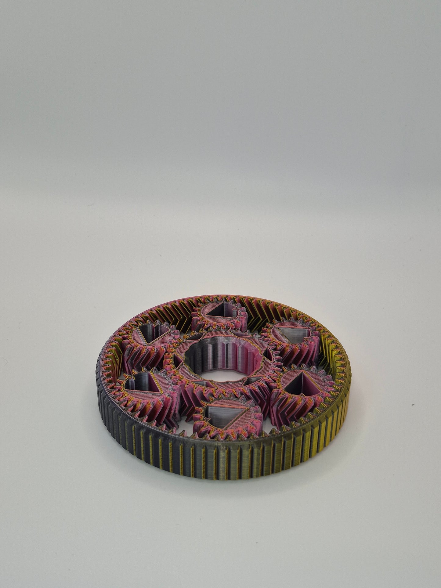 Ornate Planetary Gear Fidget Spinner