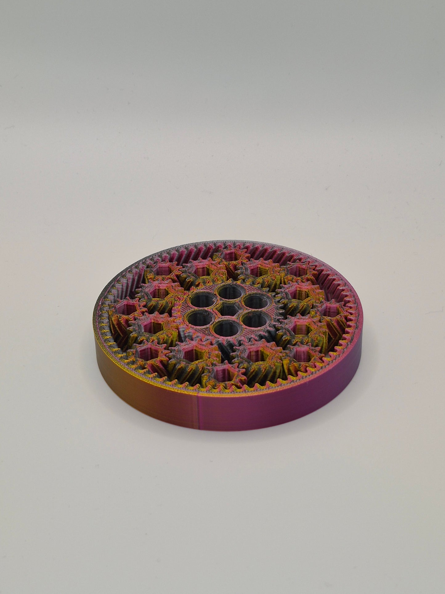 Counterintuitive Planetary Gear Fidget Spinner