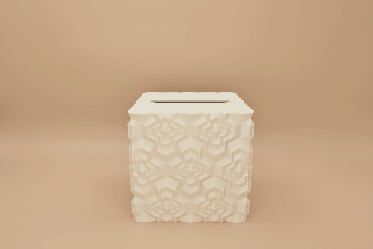 Quadhex Tissue Box Cover - Toys Decor & More