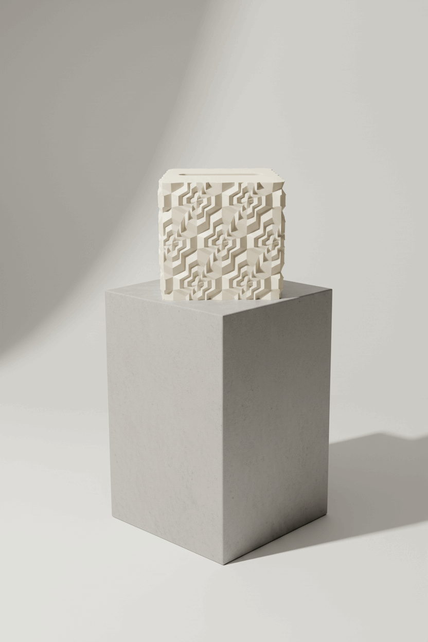 Quadhex Tissue Box Cover - Toys Decor & More