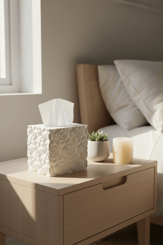 Quadhex Tissue Box Cover - Toys Decor & More