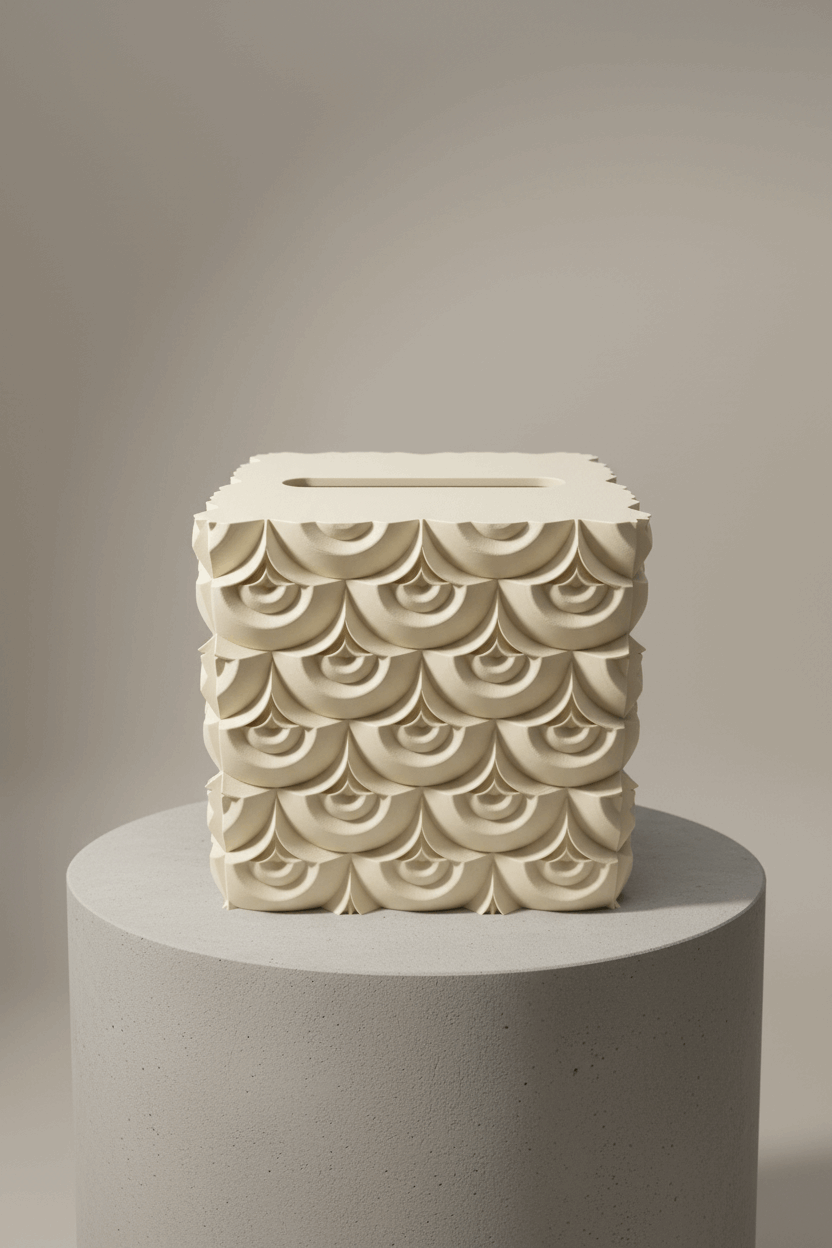 Scale Tissue Box Cover - Toys Decor & More