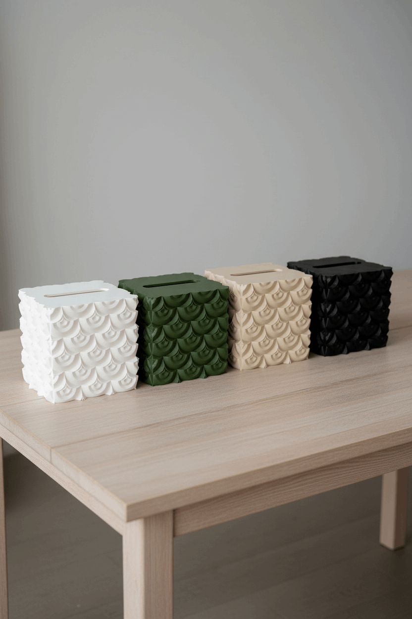 Scale Tissue Box Cover - Toys Decor & More