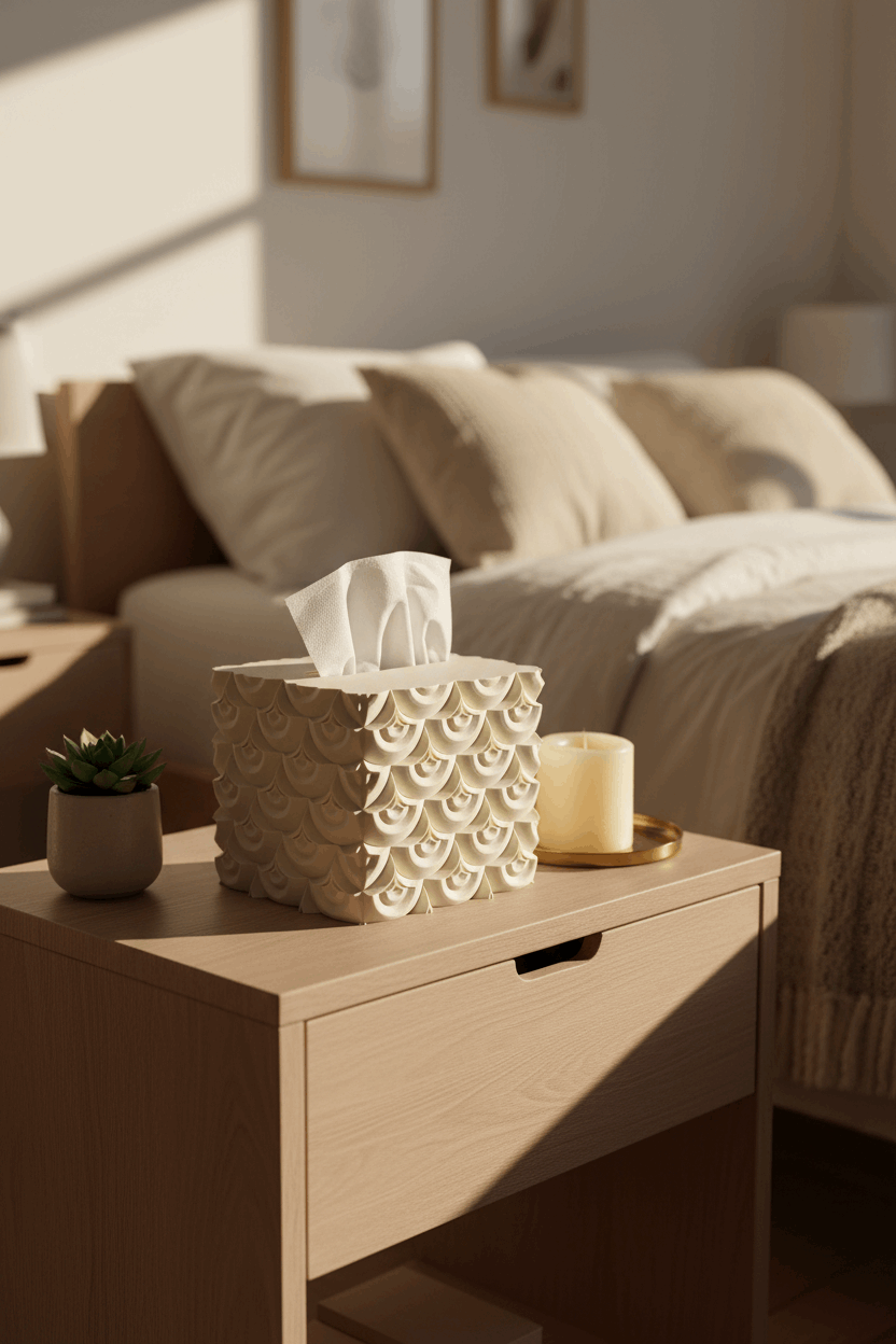 Scale Tissue Box Cover - Toys Decor & More