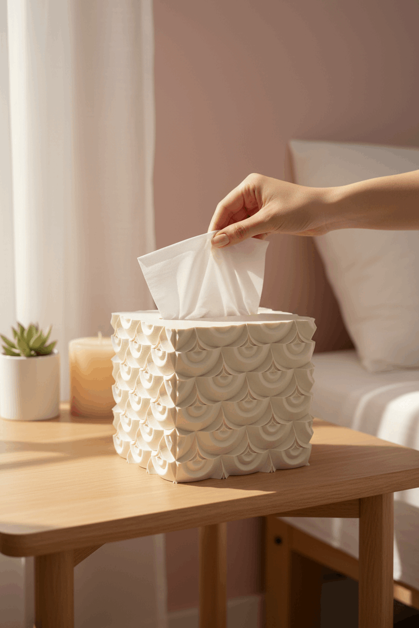 Scale Tissue Box Cover - Toys Decor & More