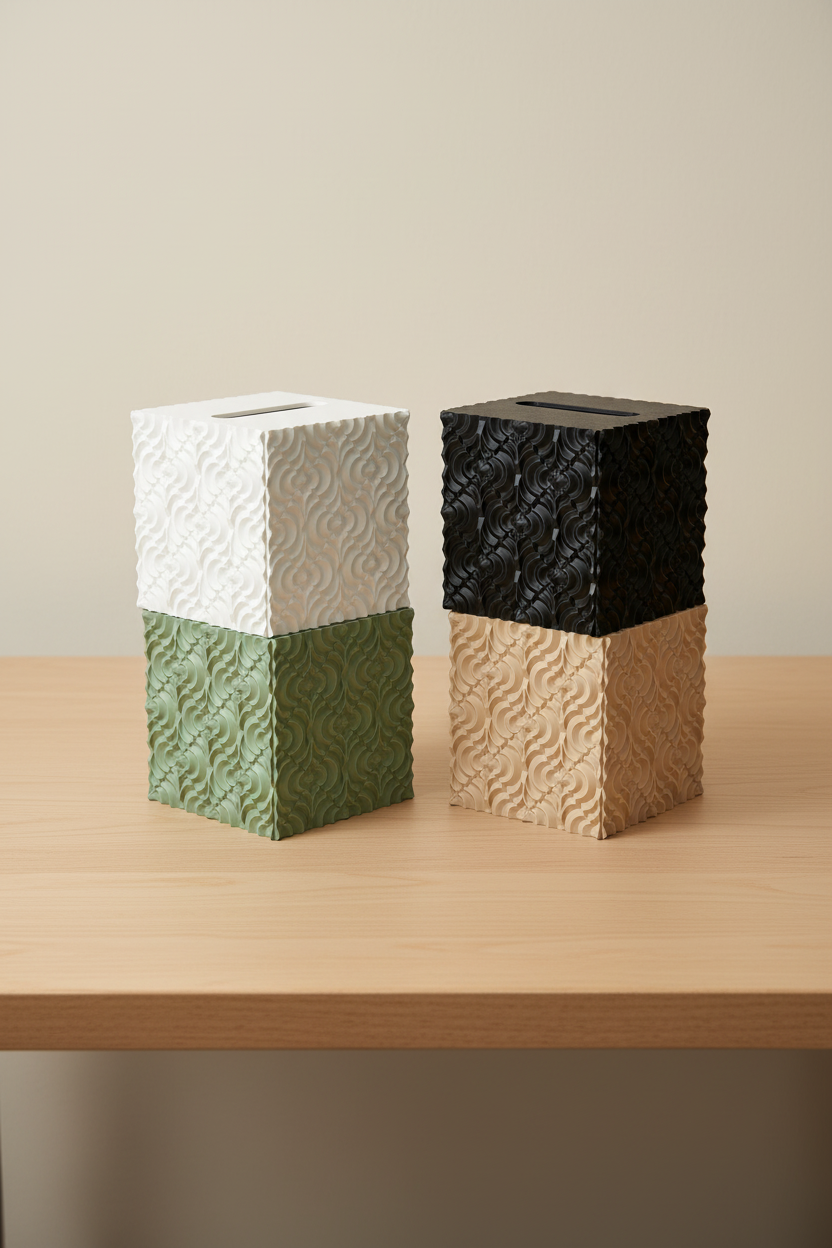 Arabesque Tissue Box Cover