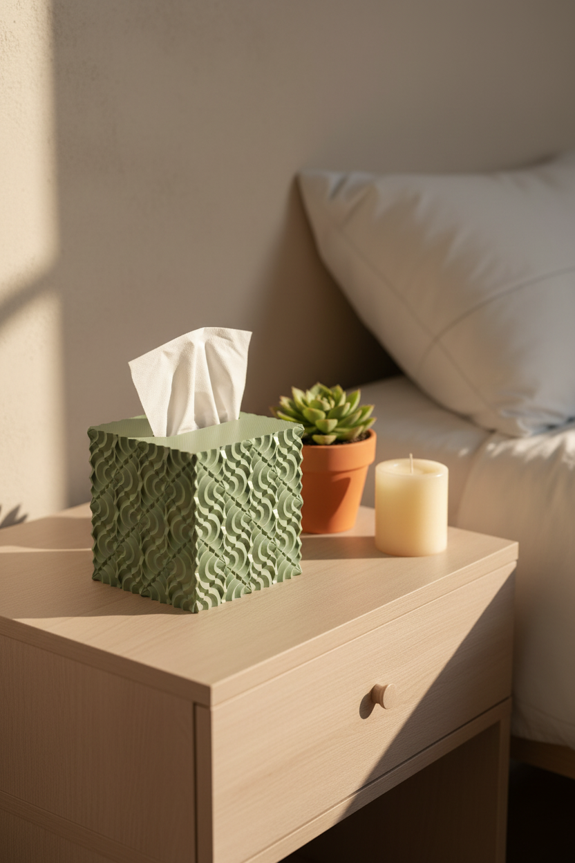Arabesque Tissue Box Cover