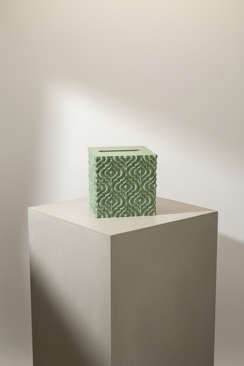 Arabesque Tissue Box Cover