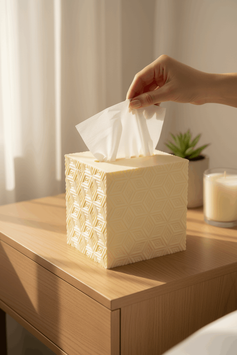 Diamond Tissue Box Cover - Toys Decor & More