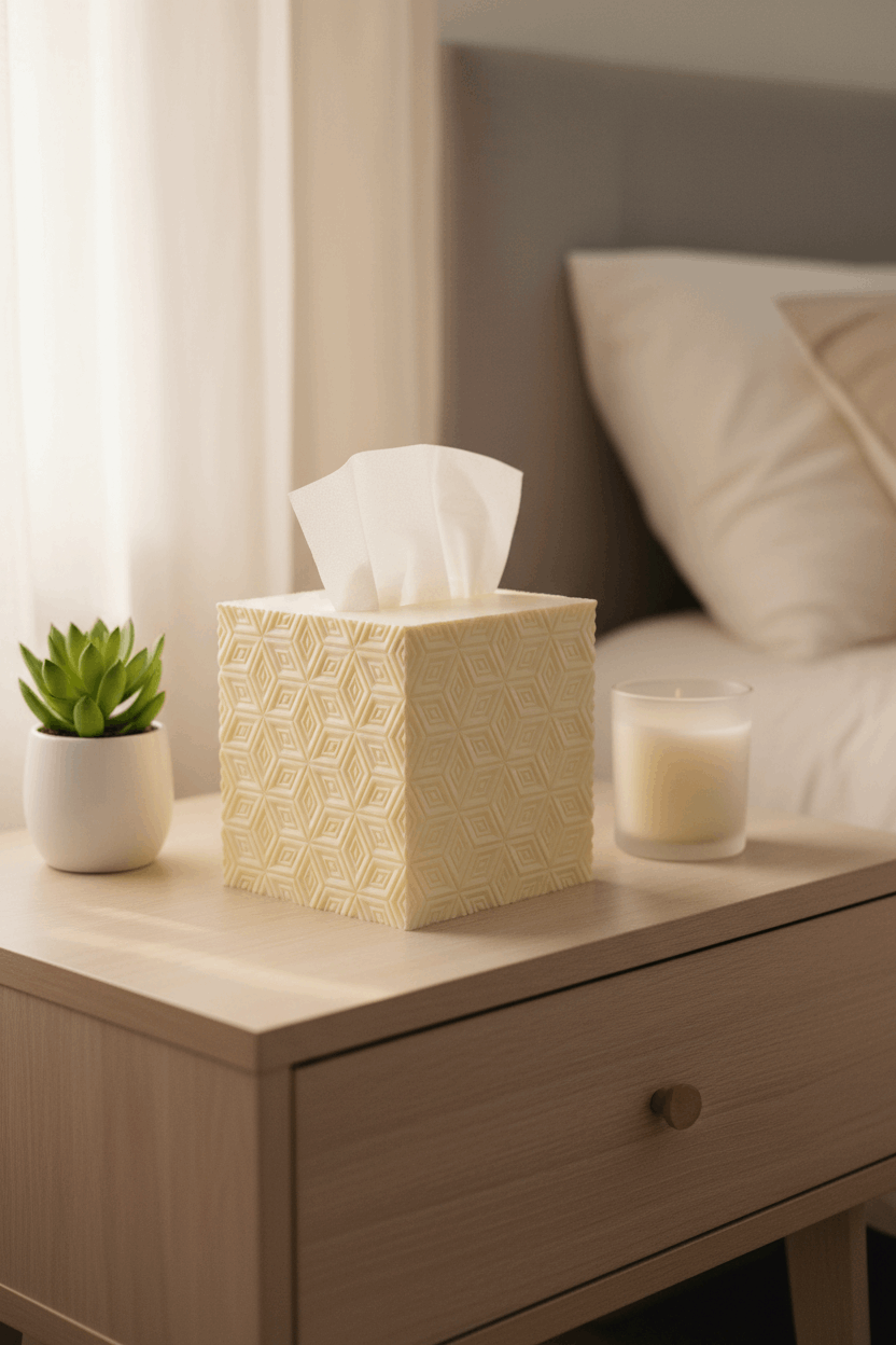 Diamond Tissue Box Cover - Toys Decor & More