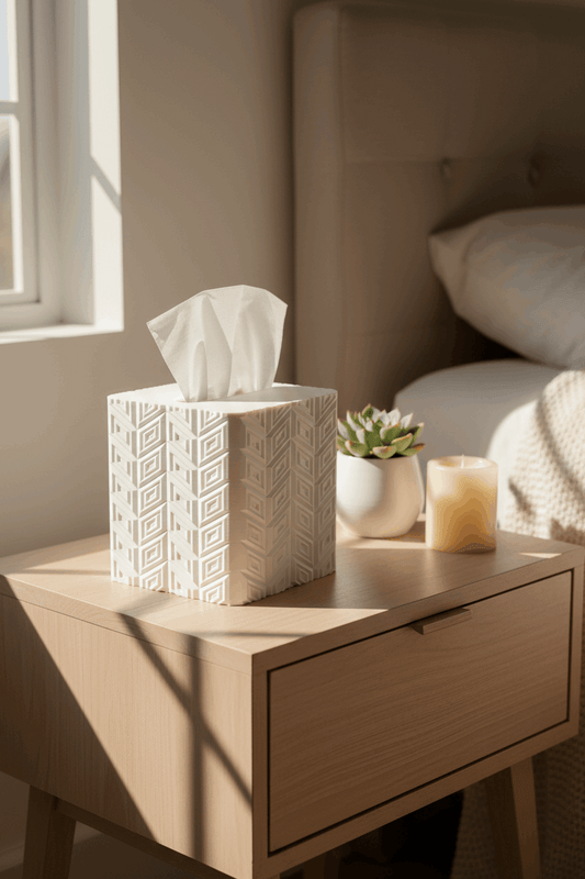 Chevron Tissue Box Cover - Toys Decor & More
