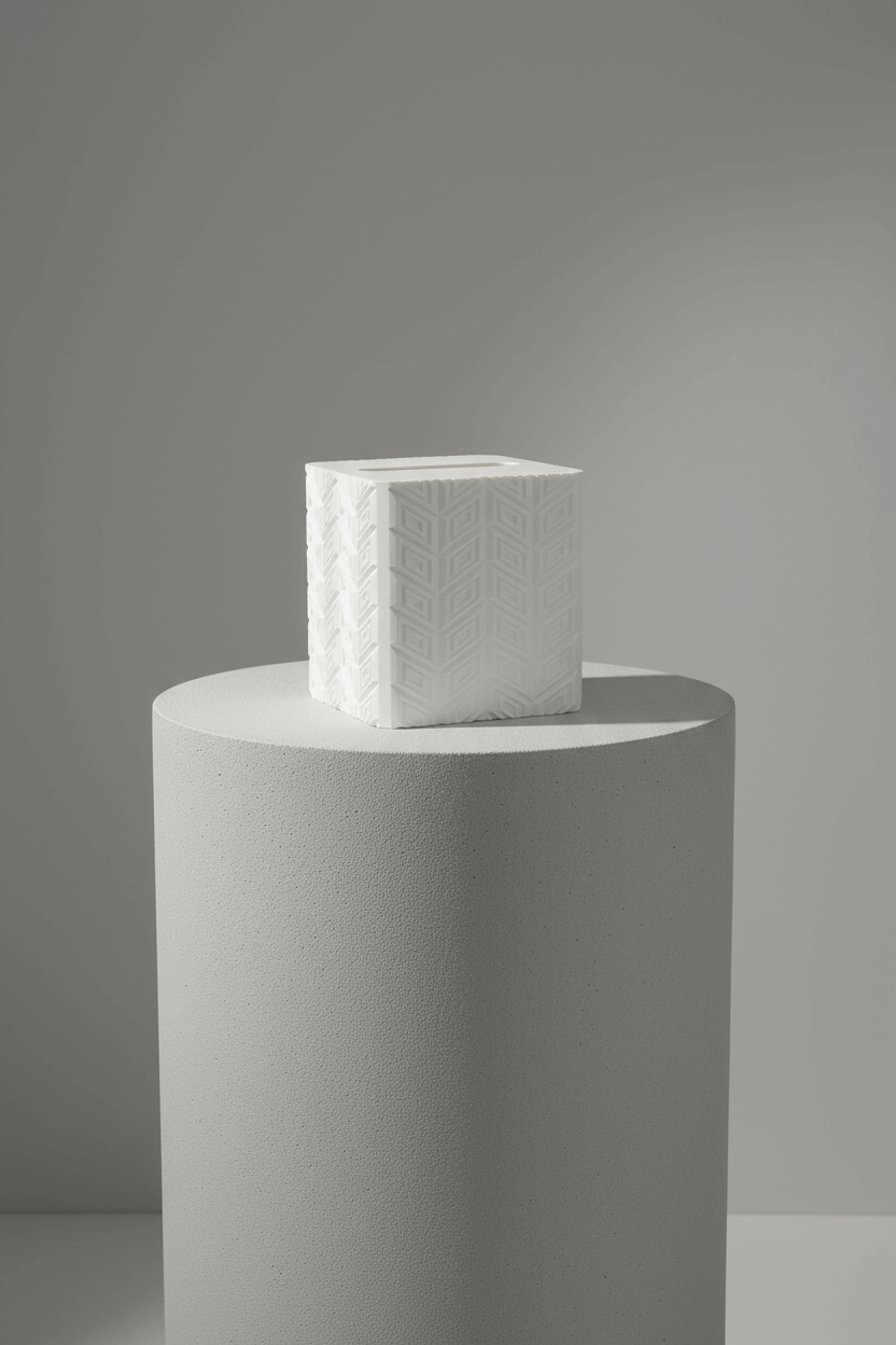 Chevron Tissue Box Cover - Toys Decor & More