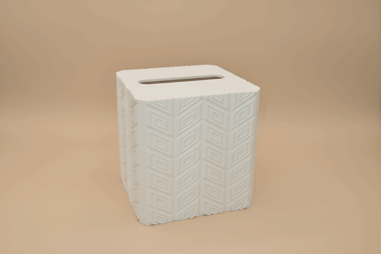 Chevron Tissue Box Cover - Toys Decor & More