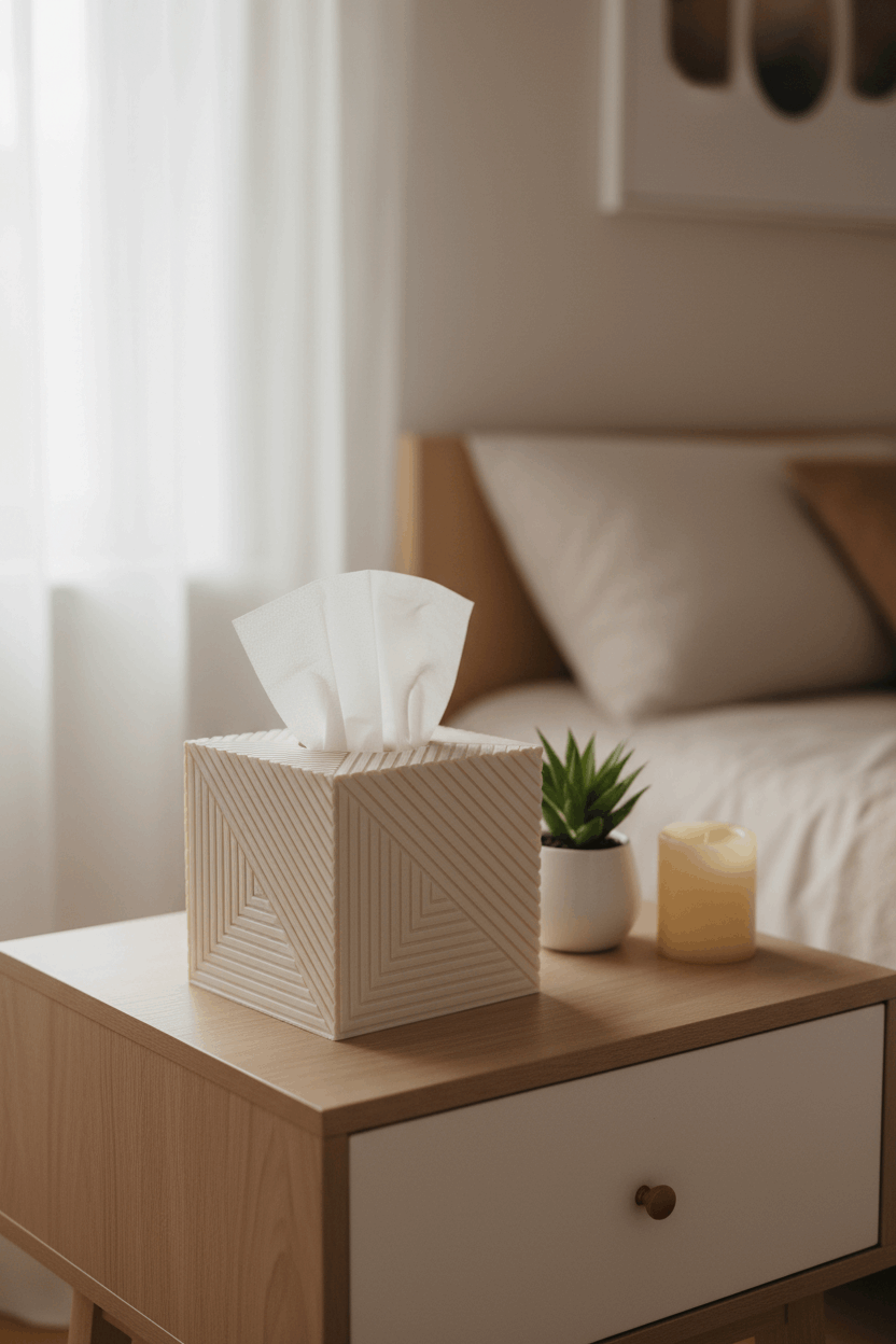 Edge Tissue Box Cover - Toys Decor & More