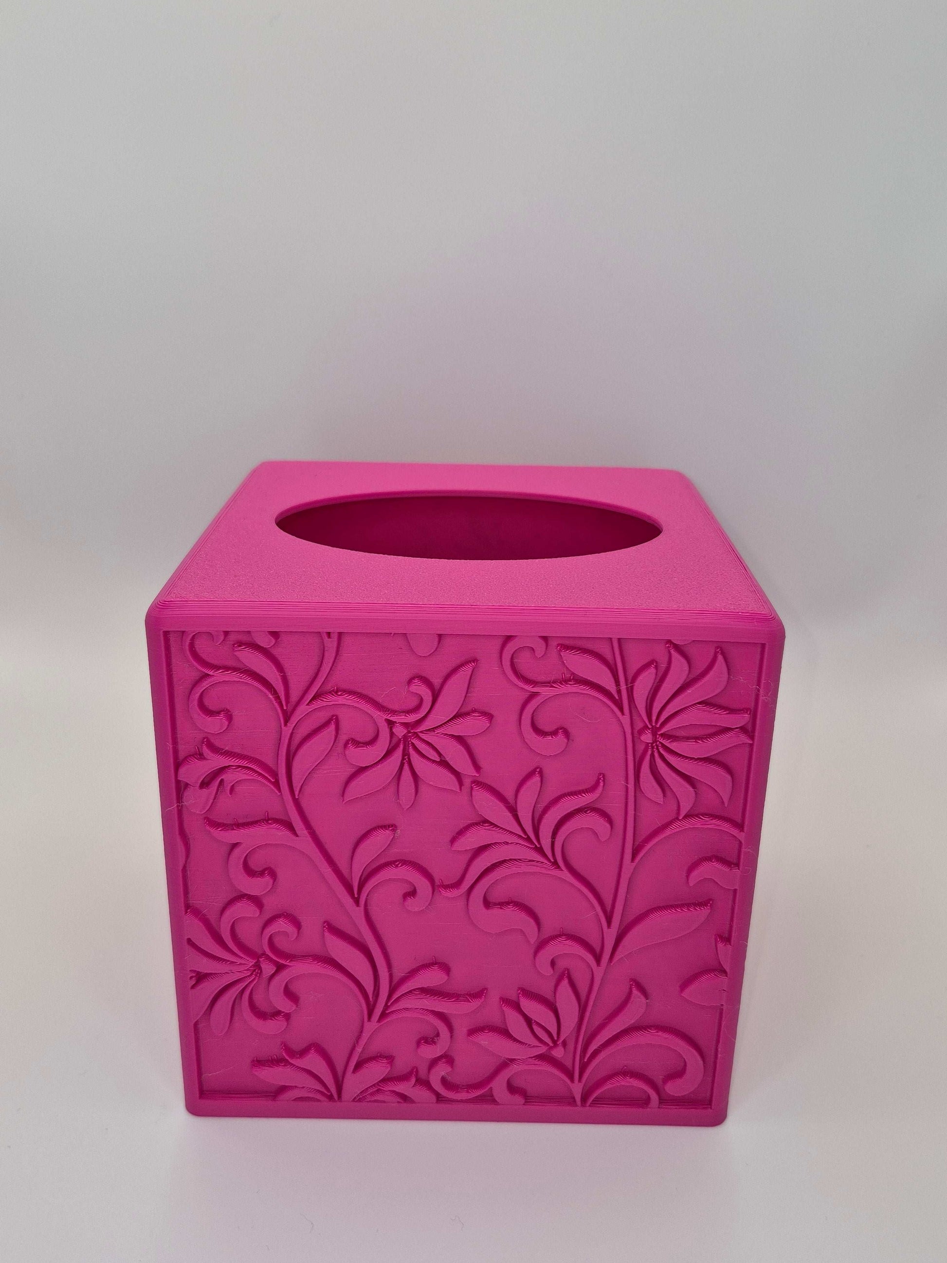 Flower Tissue Box Cover - Toys Decor & More