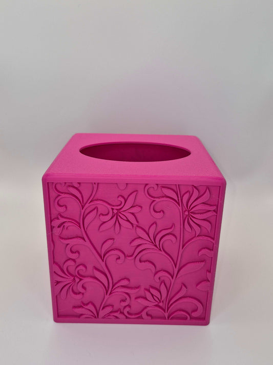 Flower Tissue Box Cover - Toys Decor & More