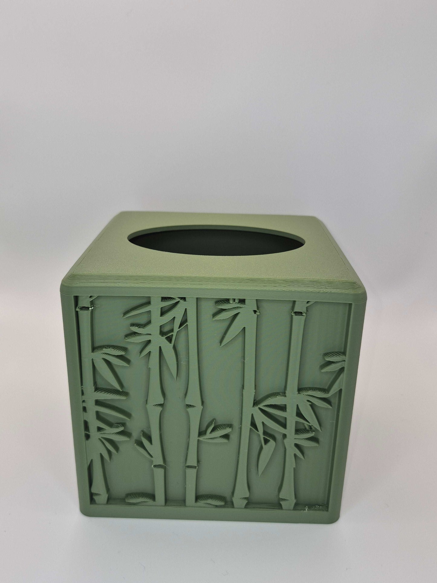 Bamboo Tissue Box Cover - Toys Decor & More