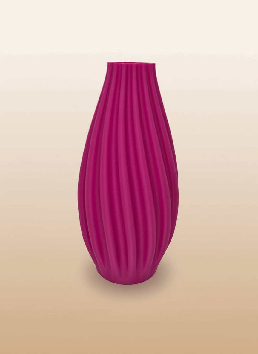 Minimalist Spiral Contour Vase - Toys Decor & More
