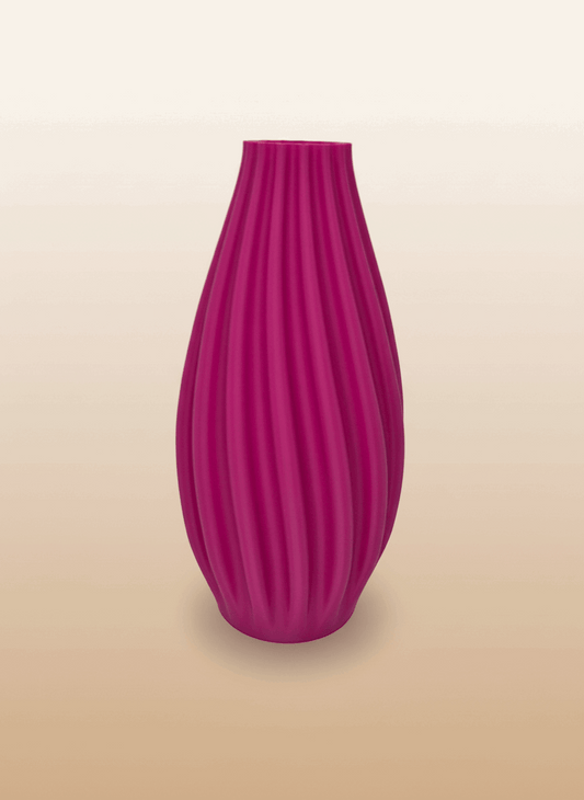 Minimalist Spiral Contour Vase - Toys Decor & More