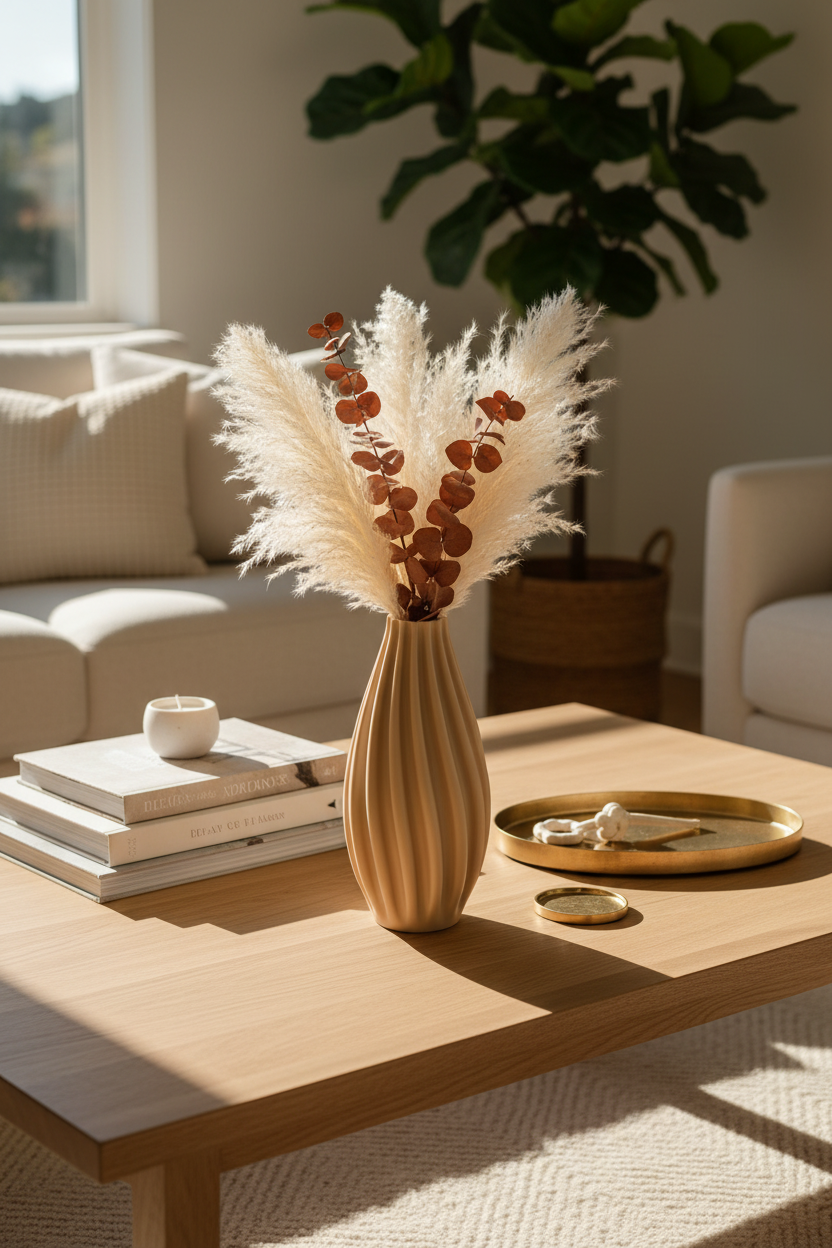 Minimalist Spiral Contour Vase - Toys Decor & More