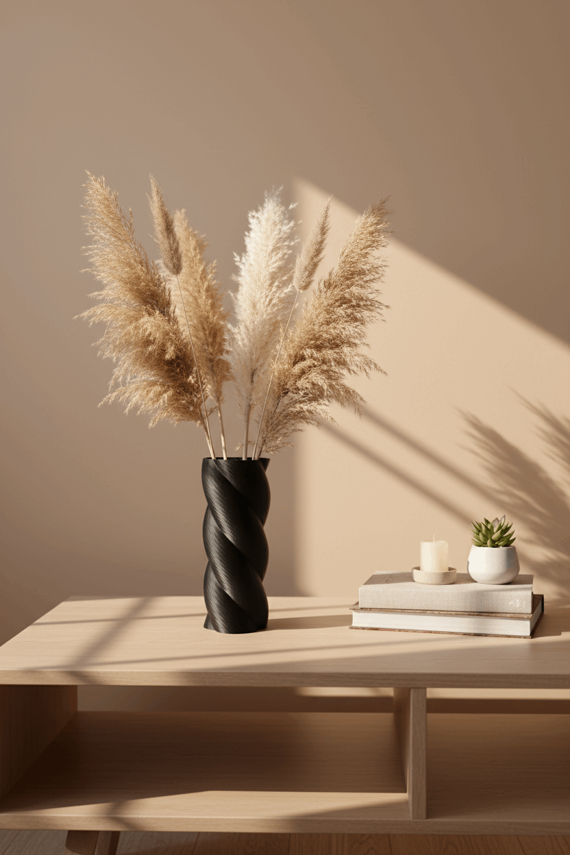 Trefoil Style Standing Vase - Toys Decor & More