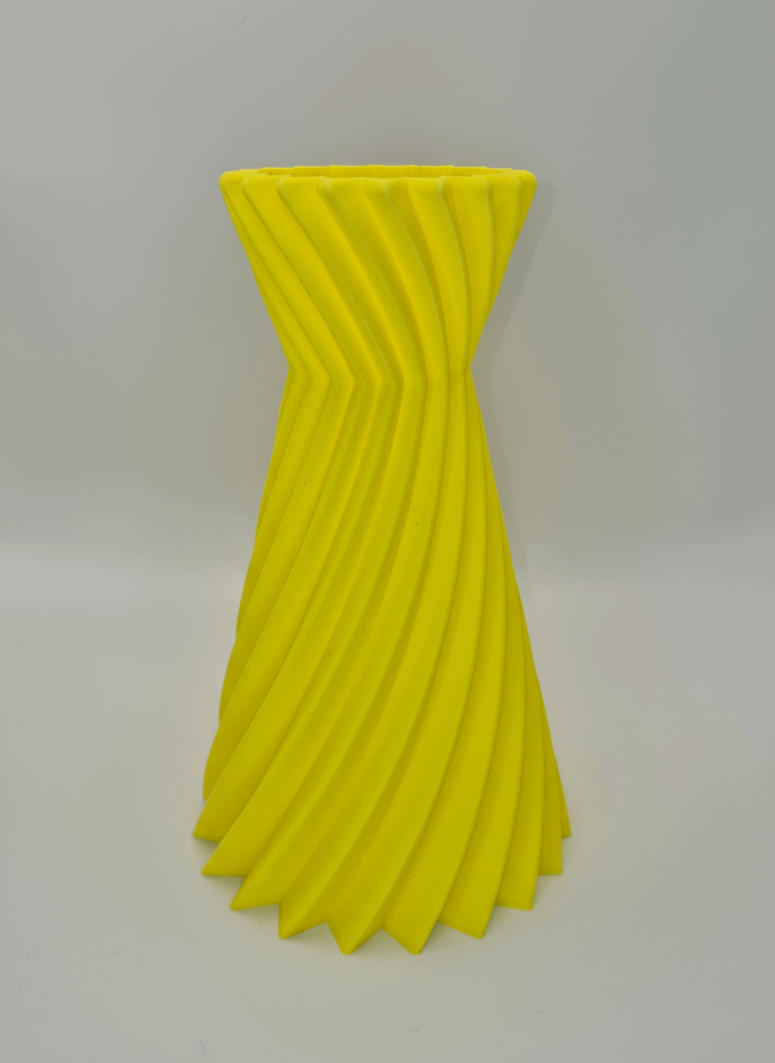 Star Pattern Spiral Vase - Toys Decor & More