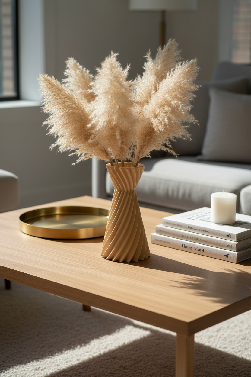 Star Pattern Spiral Vase - Toys Decor & More