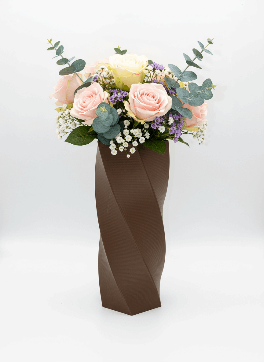 Hex Style Standing Vase - Toys Decor & More