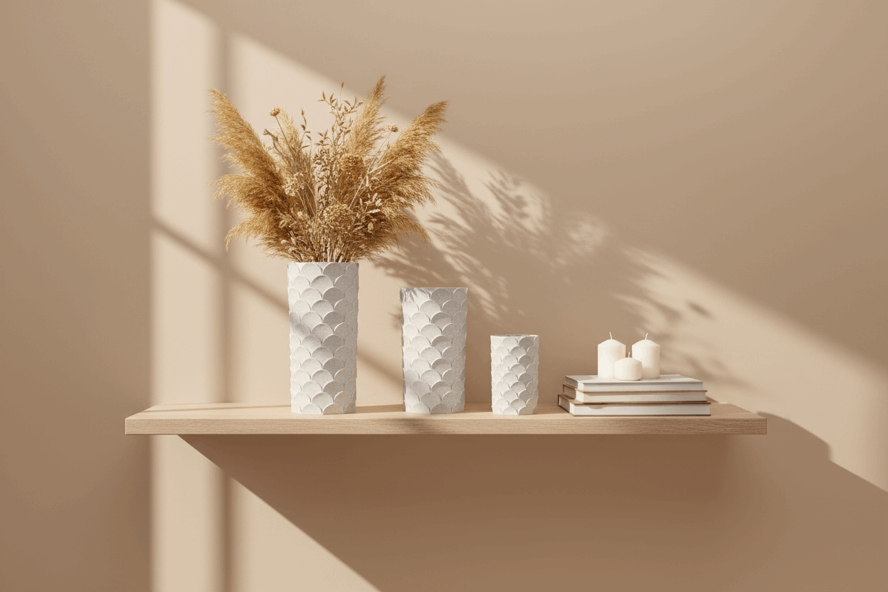 Fish Scale Standing Vase - Toys Decor & More