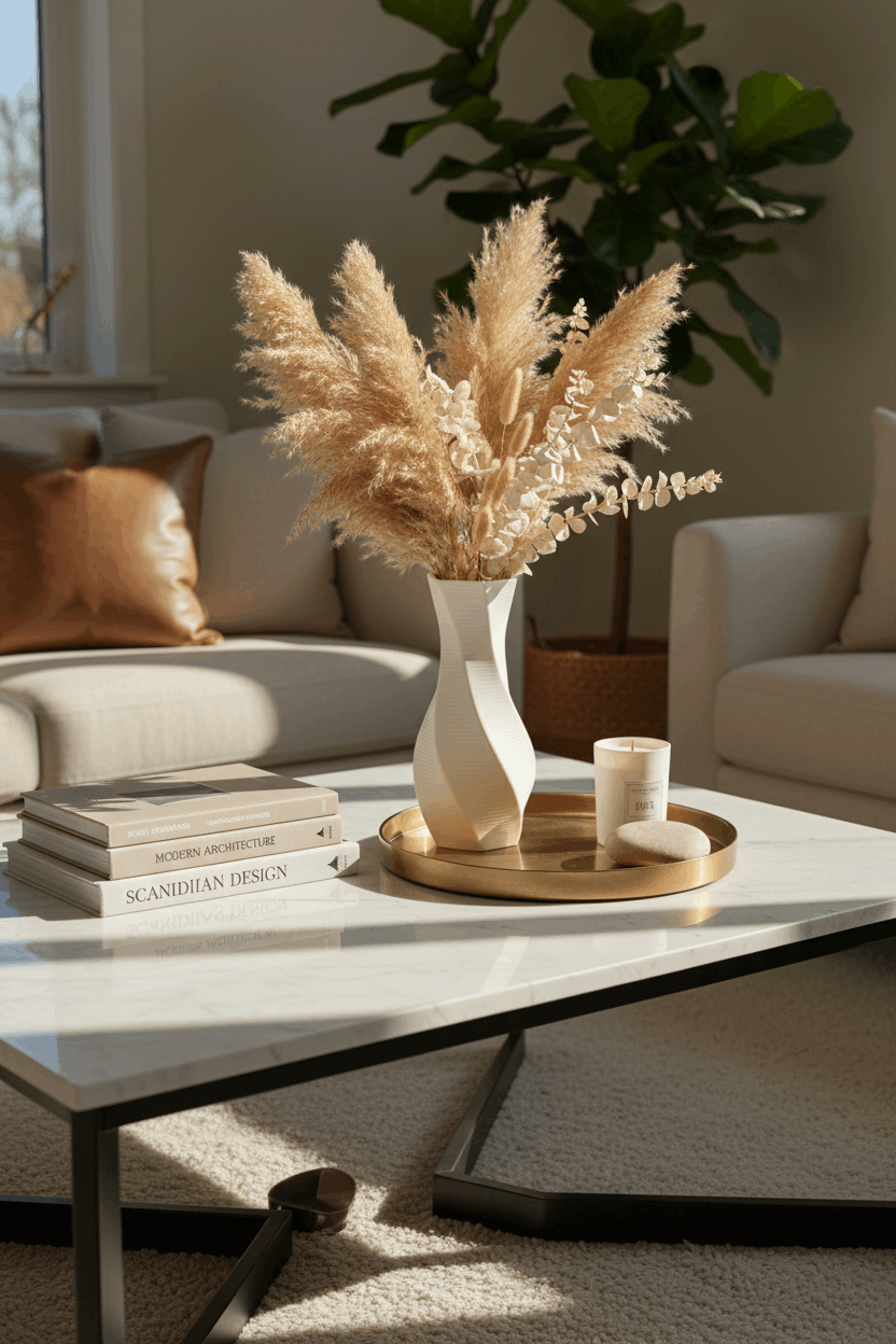 Hex Style Curved Vase - Toys Decor & More