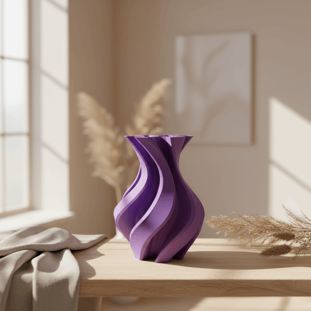 The Spiral Asterisk Vase