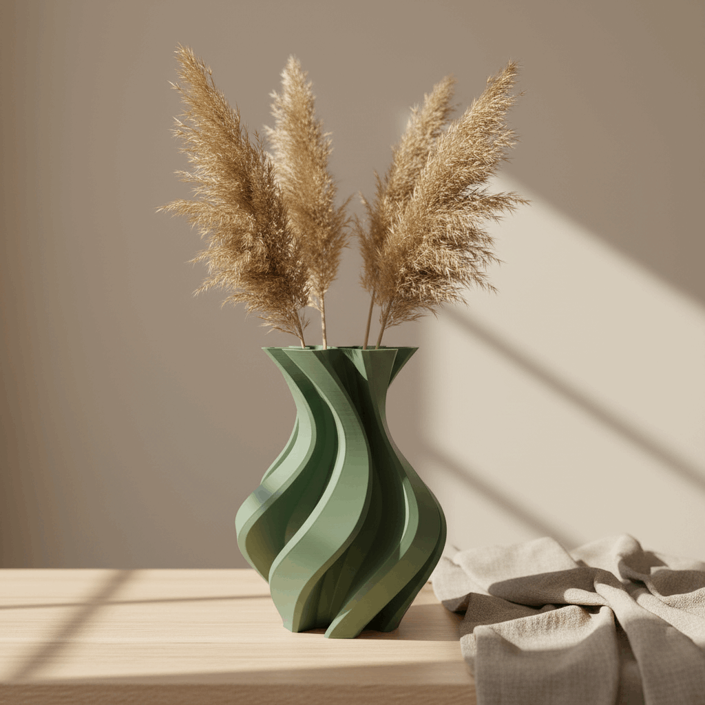 The Spiral Asterisk Vase