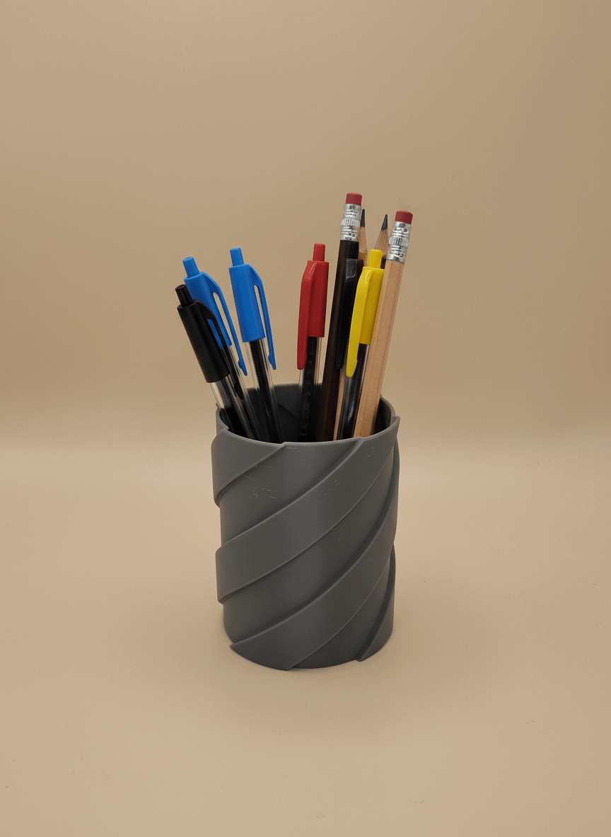 Drill Pattern Pencil Pot - Toys Decor & More