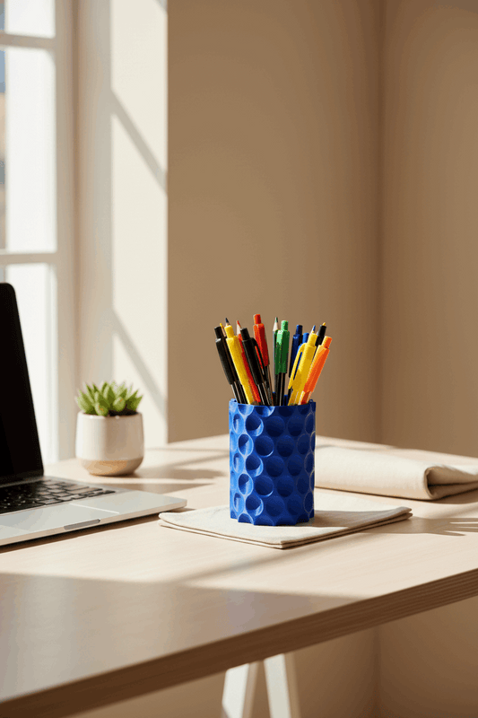 Dimple Pattern Pencil Pot - Toys Decor & More