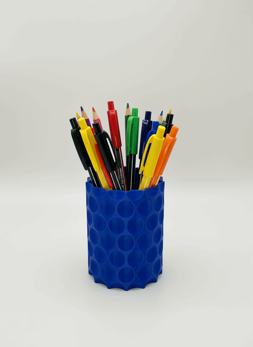 Sphere Pattern Pencil Pot - Toys Decor & More