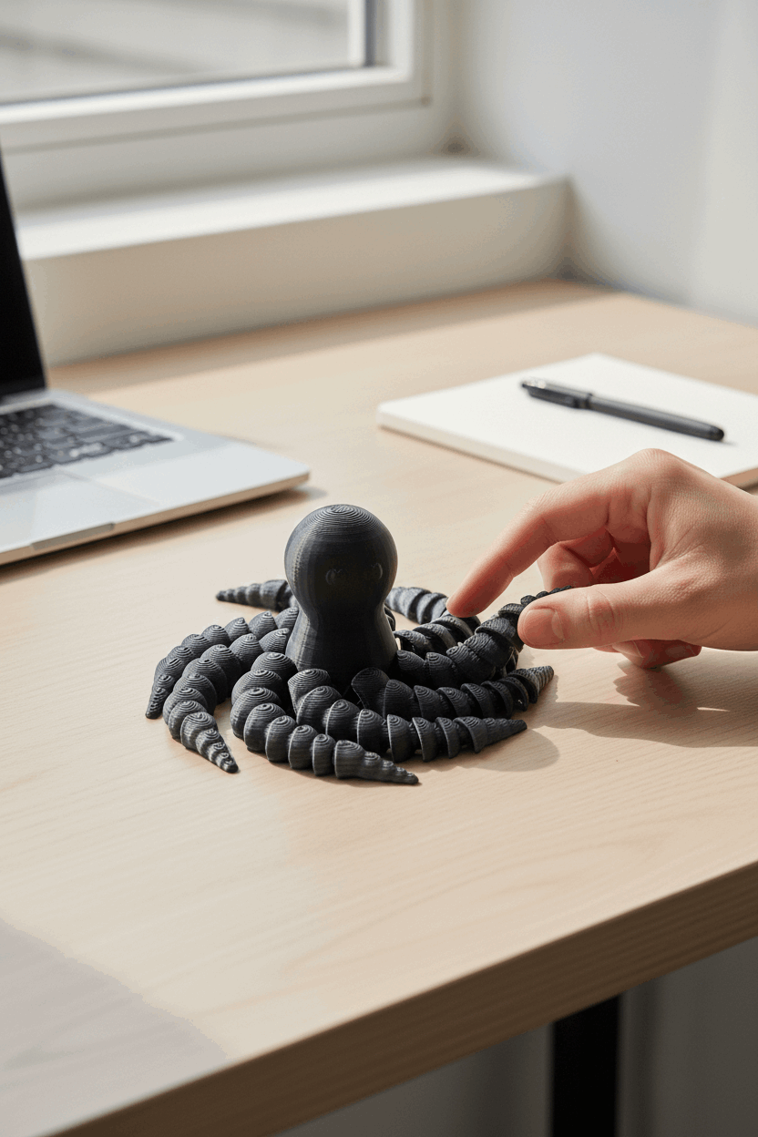 Articulated Octopus Toy - Toys Decor & More