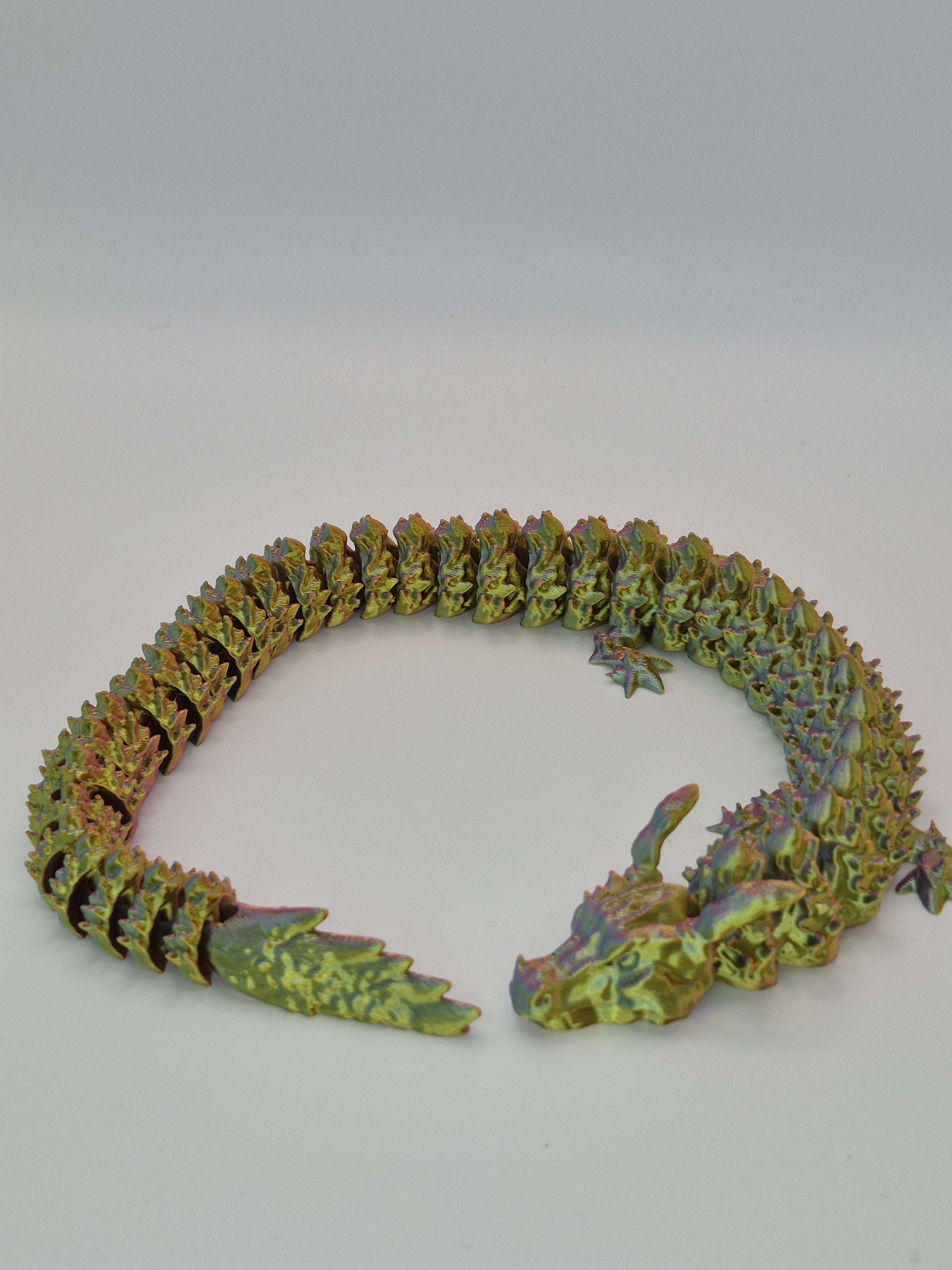 Articulated Scaled Dragon Toy - Toys Decor & More