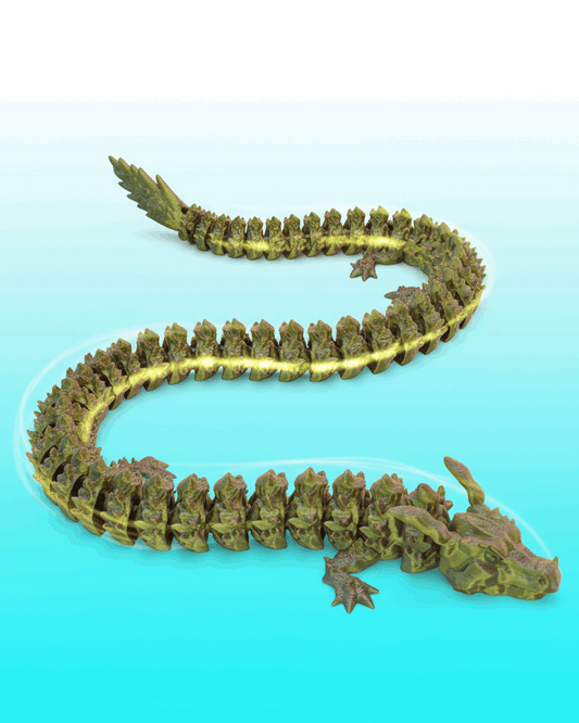 Articulated Scaled Dragon Toy - Toys Decor & More