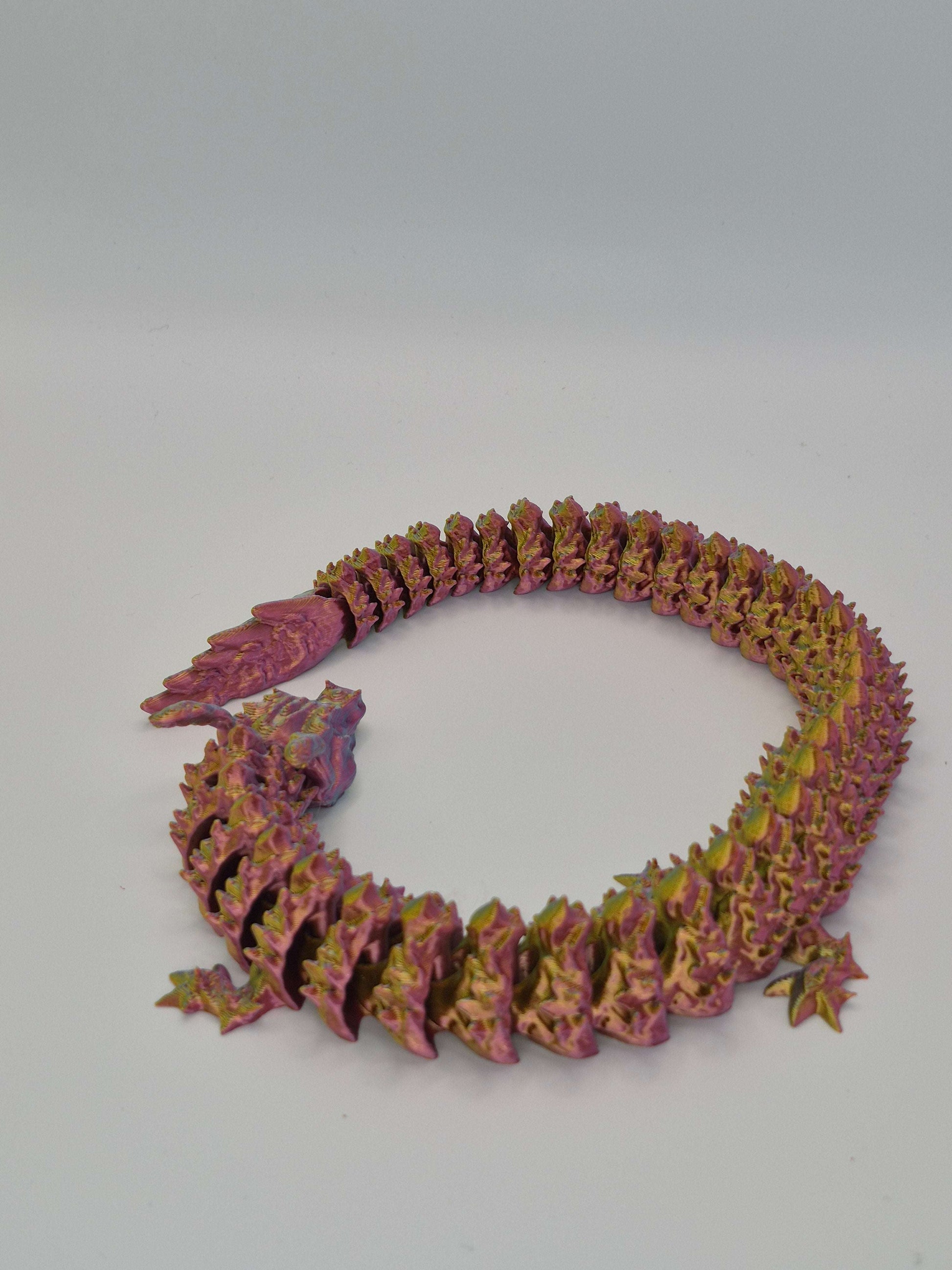 Articulated Scaled Dragon Toy - Toys Decor & More