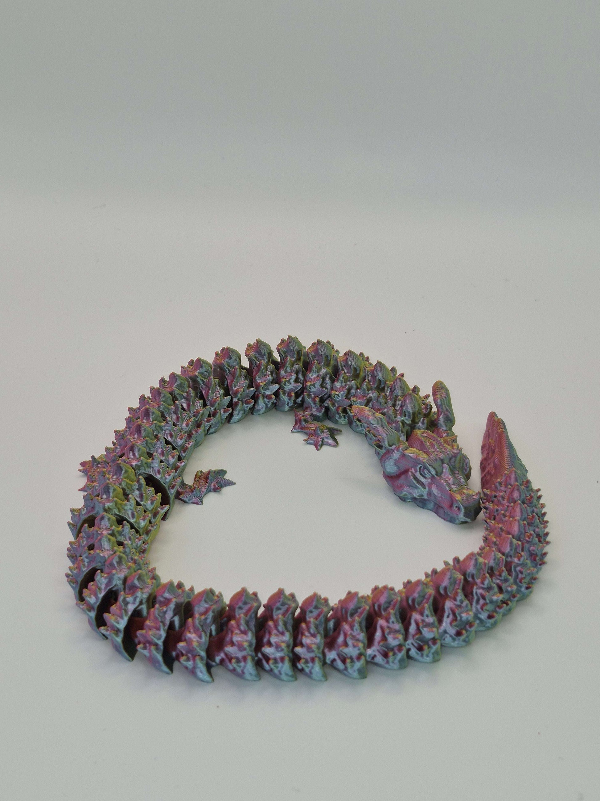 Articulated Scaled Dragon Toy - Toys Decor & More