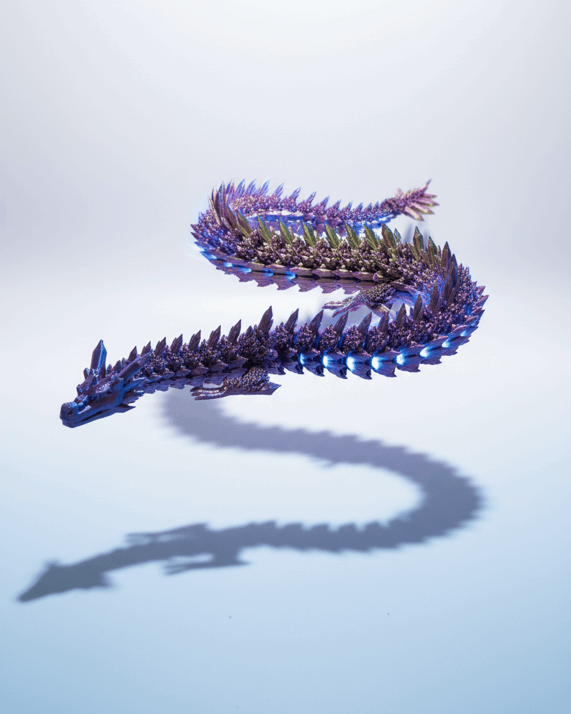 Articulated Crystal Dragon Toy - Toys Decor & More