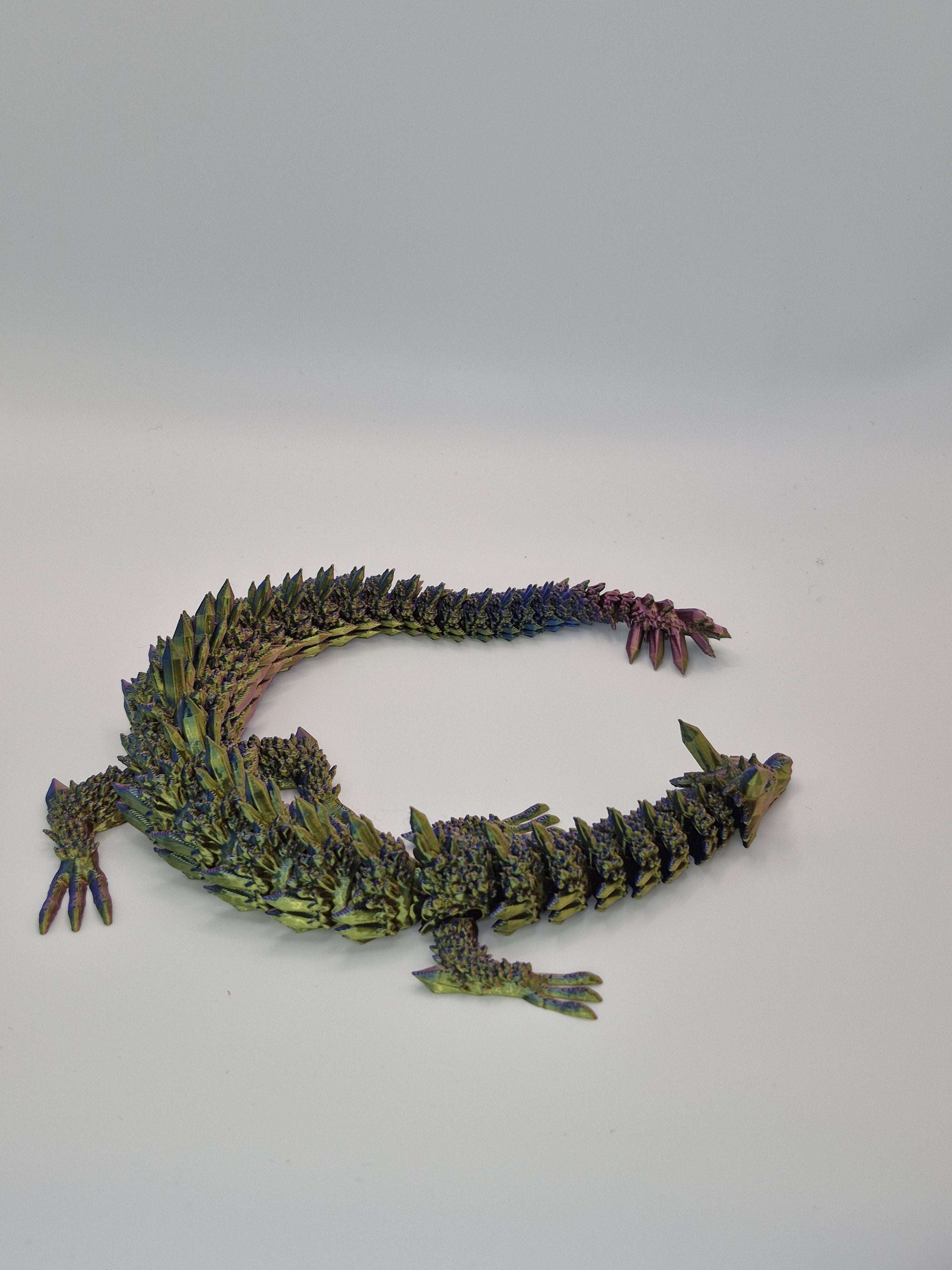 Articulated Crystal Dragon Toy - Toys Decor & More