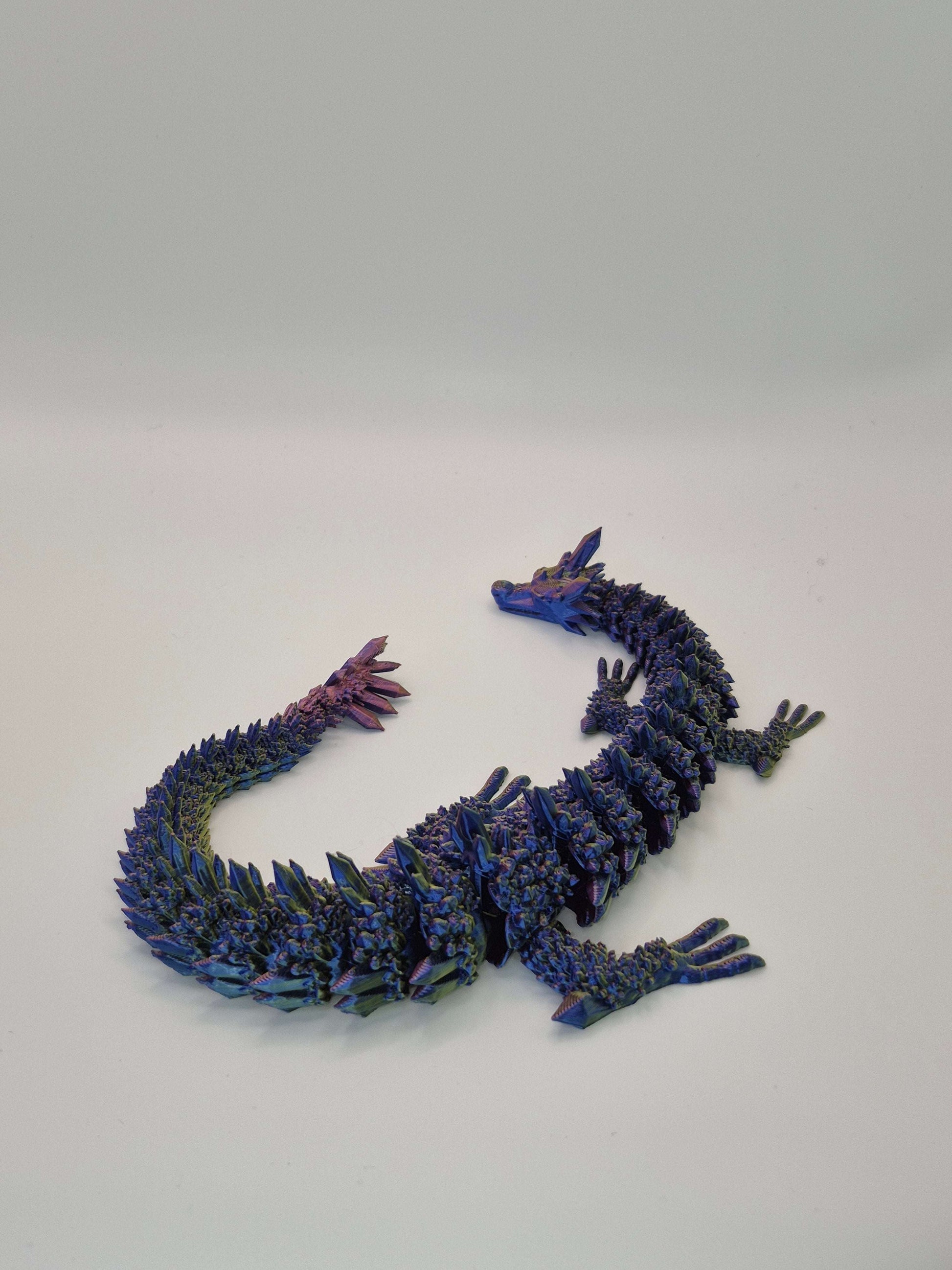 Articulated Crystal Dragon Toy - Toys Decor & More