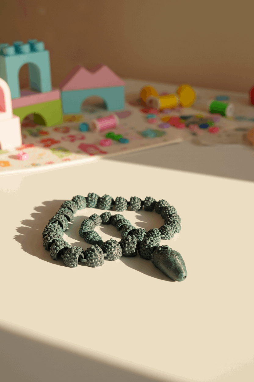 Articulated Rough Serpent Toy - Toys Decor & More