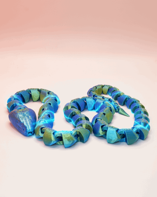 Articulated Smooth Serpent Toy - Toys Decor & More