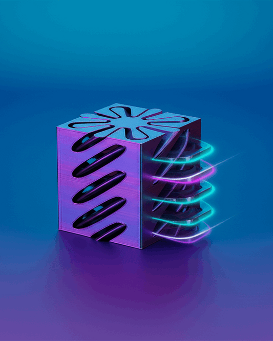 Spiral Cube Passthrough Fidget Toy - Toys Decor & More